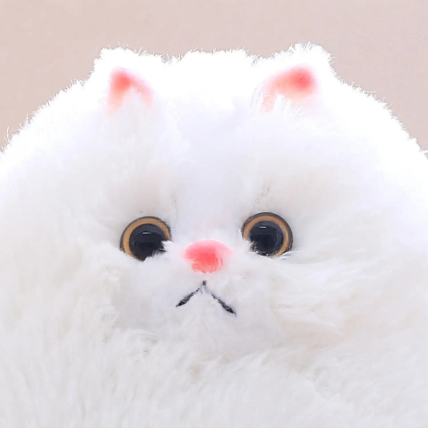 Cute Persian Cat Plush Toy | Fluffy White Cat Soft Toy for Kids & Girls