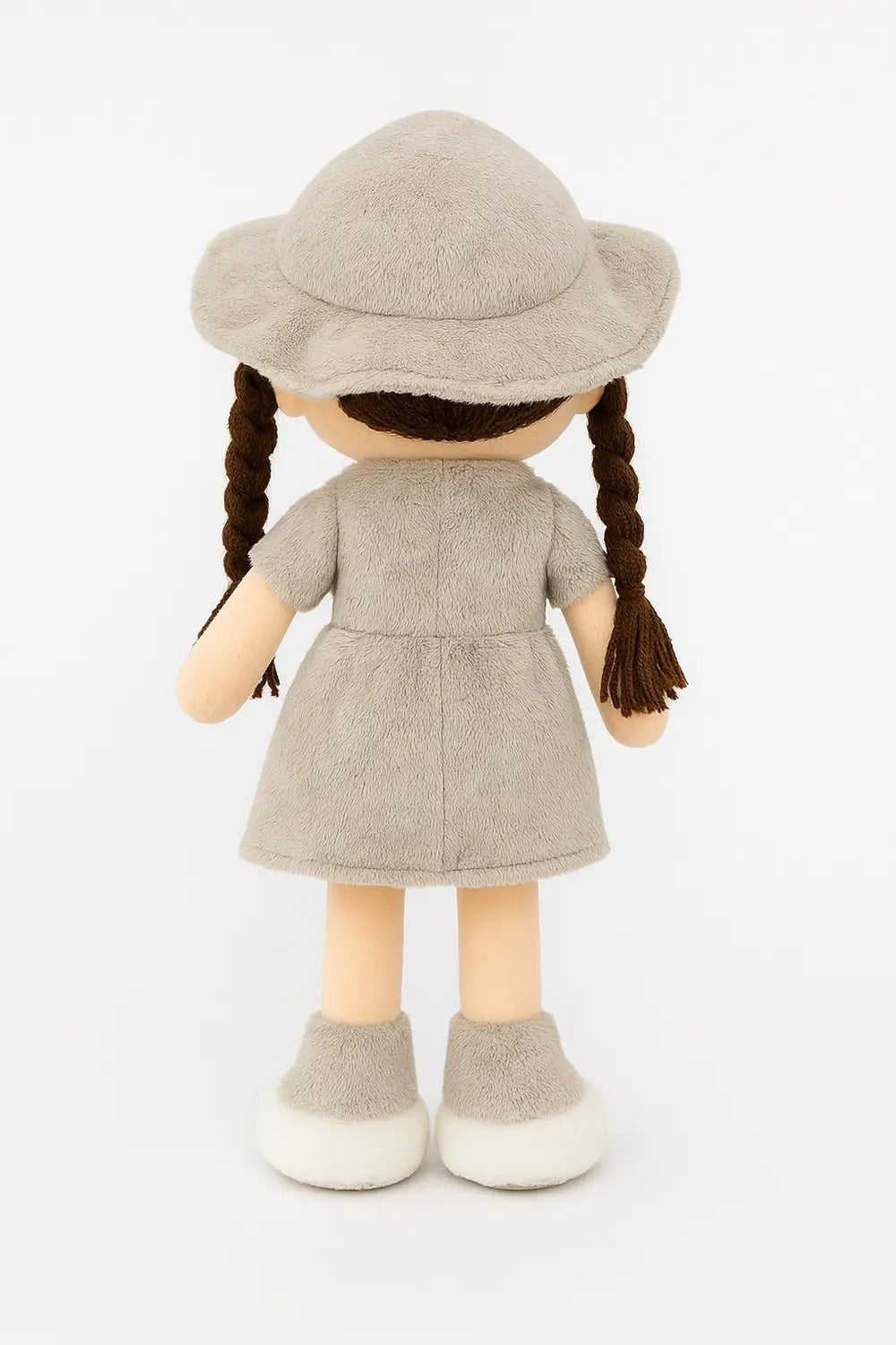 Cute Girl Plush Doll with Hat | Soft Stuffed Doll Toy for Kids & Girls